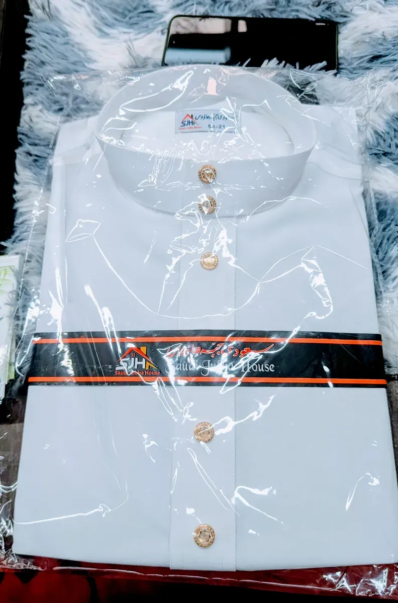 প্রিমিয়াম নেভি ব্লু Saudi Jubba - Image 2